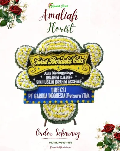 Papan Bunga Duka di Ntobo