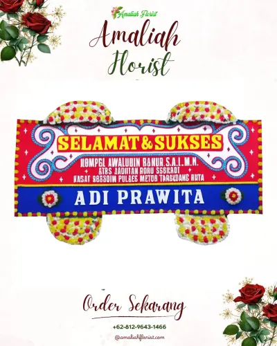 Karangan Bunga Ucapan Selamat di Ntobo